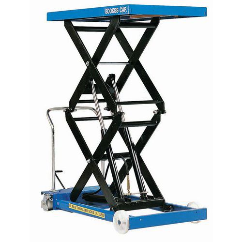 Mobiele heftafel - Hefvermogen 800 kg