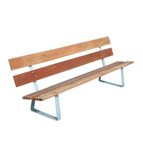 Banc bois Piquia