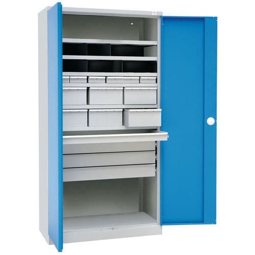 Armoire haute SF1 avec tiroirs - Manutan Expert