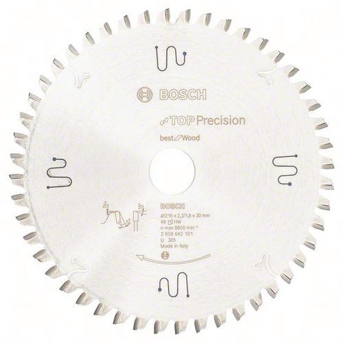 Lames de scies circulaires pour scies à onglets et radiales et scies à panneaux verticales