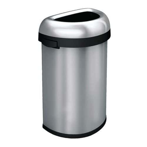 Semi-round Open Bin 60 ltr - Simplehuman