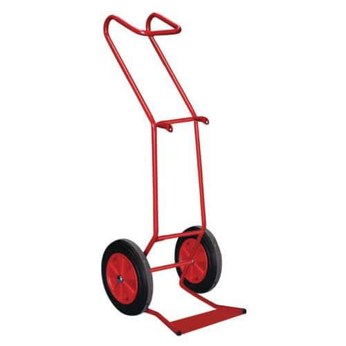 Diable porte-bouteilles - Roues caoutchouc - Force 250 kg