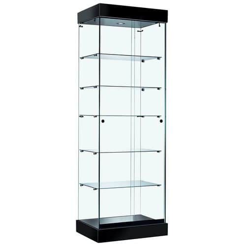 Vitrine ASF avec éclairage LED - Noir