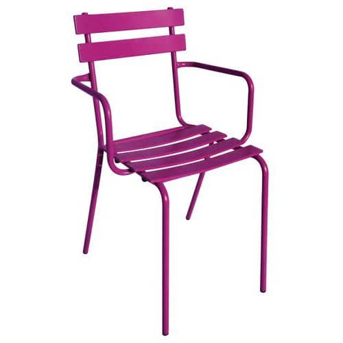 Aluminium fauteuil Eden