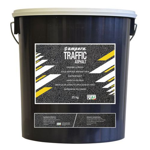 Koud asfaltbeton Traffic zwart - Ampere System