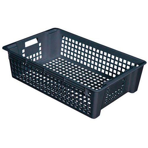 Caisse gerbable emboîtable - Longueur 600 mm - 28 L - Gilac