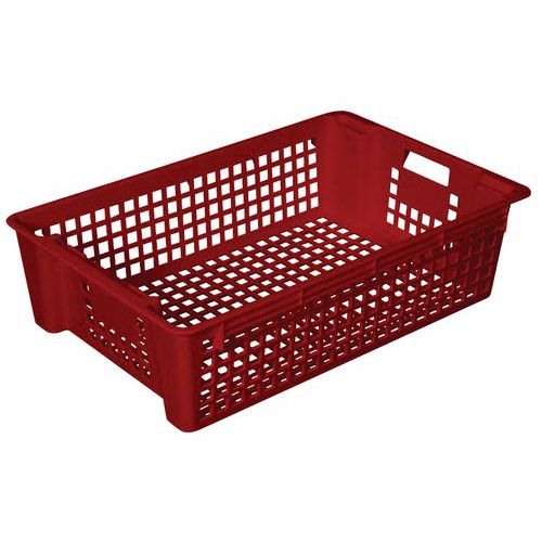 Caisse gerbable emboîtable - Longueur 600 mm - 28 L - Gilac