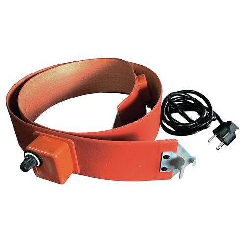 Ceinture chauffante souple pour fût 25 à 200L – Puissance 300 à 1000W