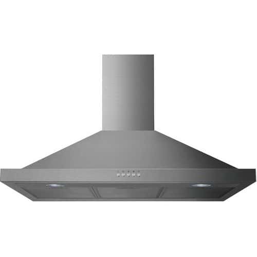 Schouw afzuigkap 440 m3 druktoetsen KH92-3INOX - Exquisit