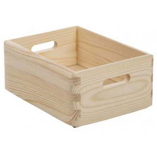 Caisse en bois - Parois pleines - Longueur 300 à 460 mm - 2.9 à 34.5L