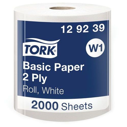 Poetsrol Tork Basic 1000 vellen