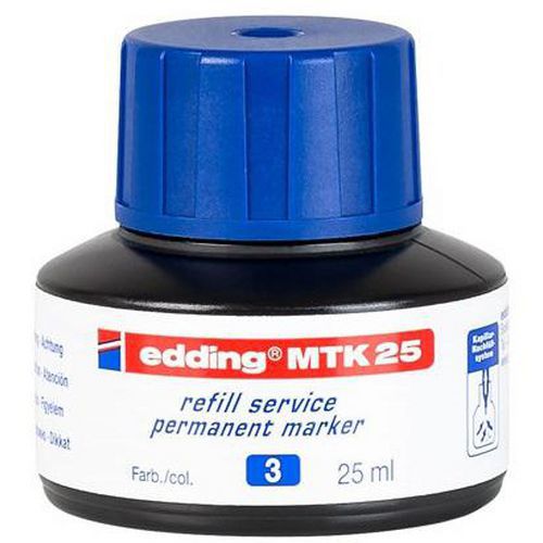 Recharge encre marqueur permanent Edding MTK 25