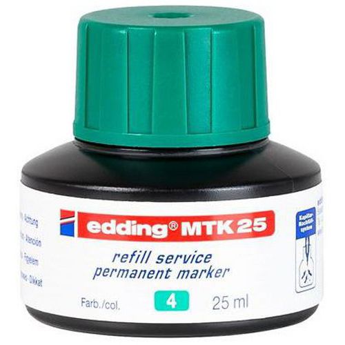 Recharge encre marqueur permanent Edding MTK 25