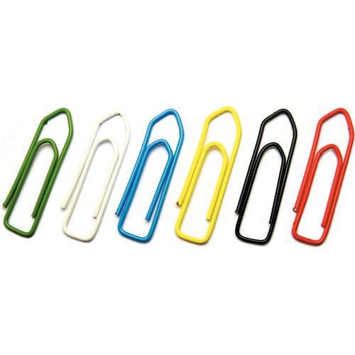 Gekleurde paperclip - 28 mm