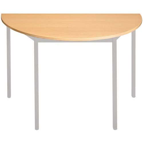 Table de réunion modulaire universelle - Demi-cercle - Manutan Expert