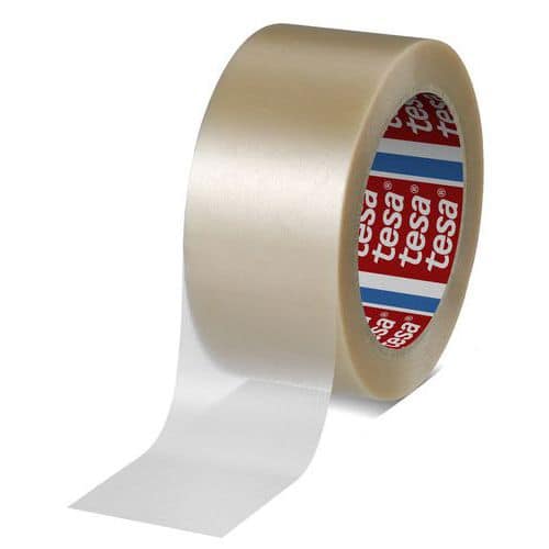 Geluidloos afrolbare pvc-tape Tesa - 4100