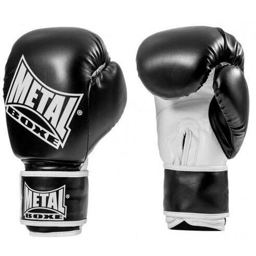 Gants d'entrainement Métal Boxe Noir