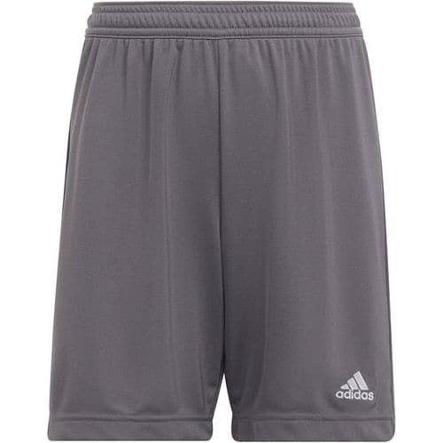 Short enfant - adidas - entrada 22 gris