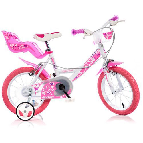 Kinderfiets meisje 16 inch - DinoBikes