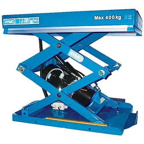 Vaste, ergonomische heftafel AX - Hefvermogen 400 tot 2000 kg