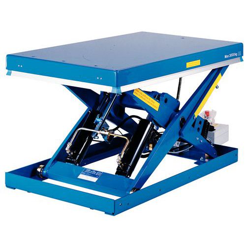 Table élévatrice ergonomique fixe BX-20 - Capacité 2000 kg