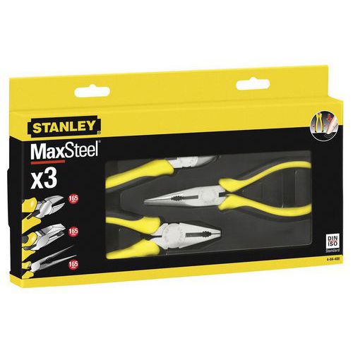 Maxsteel tang - set a 3 stuks - Stanley