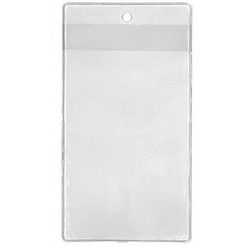 Porte-badge billétique pour ticket 80 x 135 mm Paquet de 100 - Sogedex