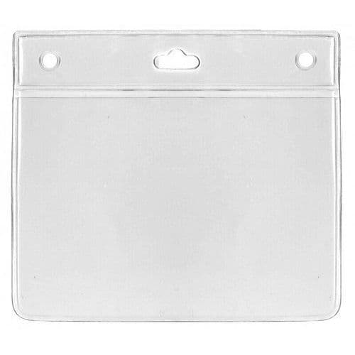 Porte-bagde pour badge 98 x 67 mm - Paquet de 100 - Sogedex