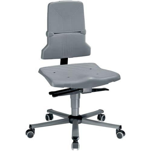 Ergonomische werkplaatsstoel Bimos Unitec - Laag