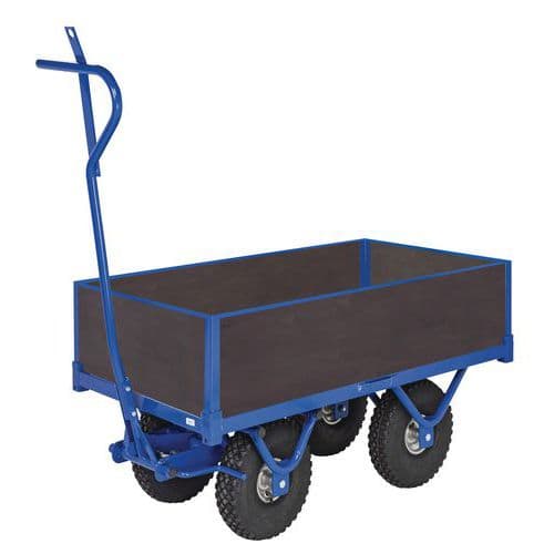 Houten wanden voor aanhangwagen