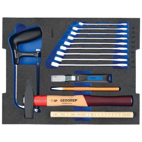 Composition d'outils en L-Boxx 1100 CT2-Basic - Gedore