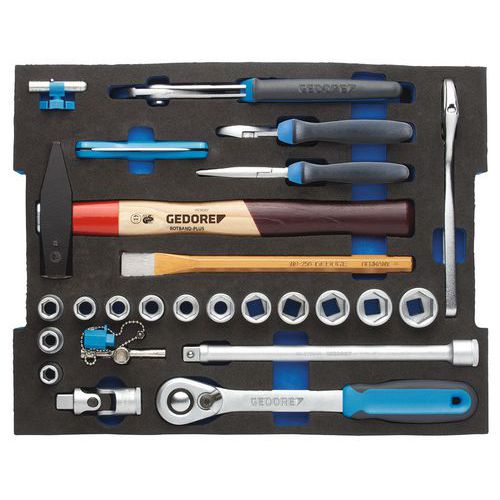 Composition d'outils en L-Boxx 1100 CT2-01 - Gedore