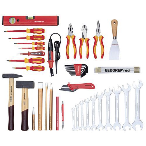 Composition outils Ingénierie 42 pièces R21000042 - GedoreRed