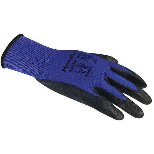 Gants de manutention nylon enduction nitrile - Manutan Expert