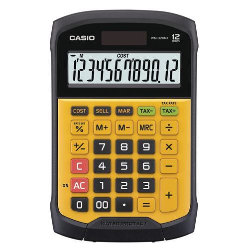 Calculatrice résistante eau et poussière - WM320MT - Casio