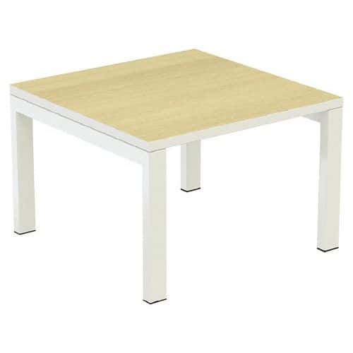 Table basse Easy Office carrée 60 x 60 cm - Meet By Paperflow