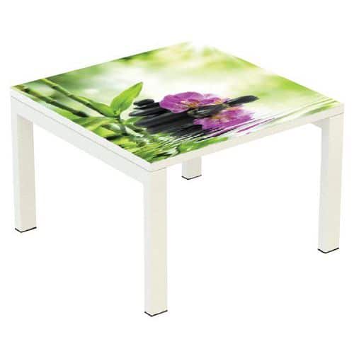 Table basse carrée Easy Office - Manutan Expert