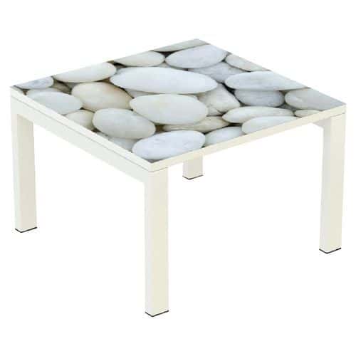 Table basse carrée Easy Office - 60 x 60 cm - Manutan Expert