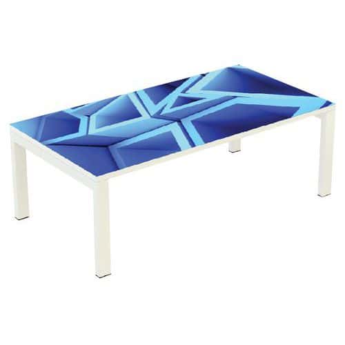 Table basse rectangulaire Easy Office - 114 x 60 cm - Manutan Expert