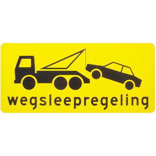 Signaalbord - Wegsleepregeling