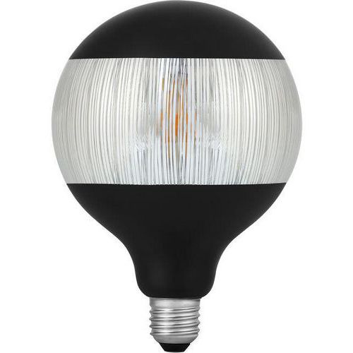 Ampoule noires et argents filament G125 LED E27 4W - SPL