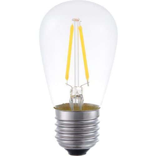 Ledlamp filament S45 E27 1,5 W dimbaar - SPL