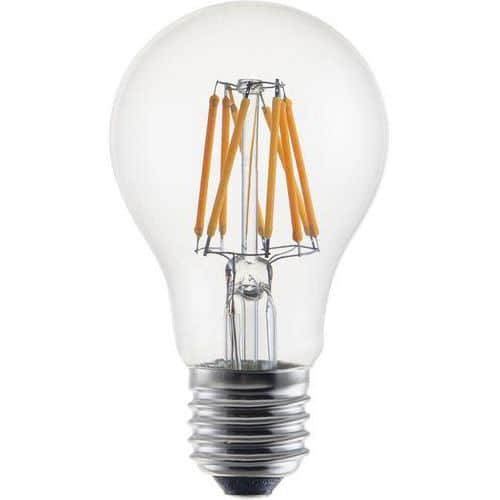 Ledlamp filament E27 A60 GLS 6 W met regelbare temperatuur - SPL