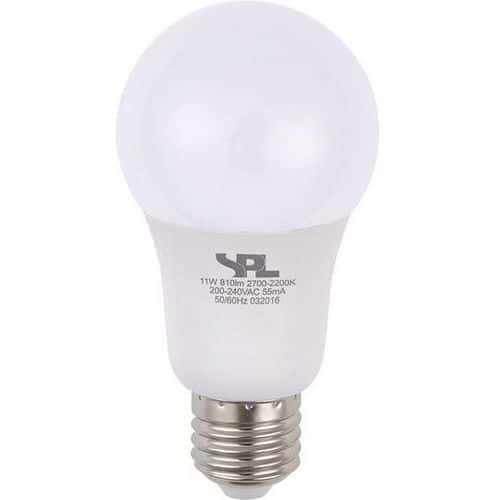 Ampoule LED E27 GLS opale avec température dimmable 11 à 14W - SPL