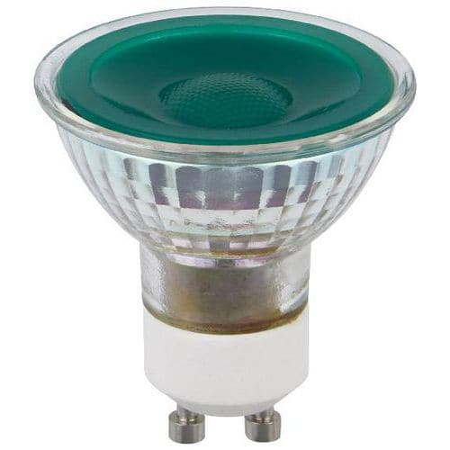 Ledspot GU10 MR16 van gekleurd glas 5W - SPL