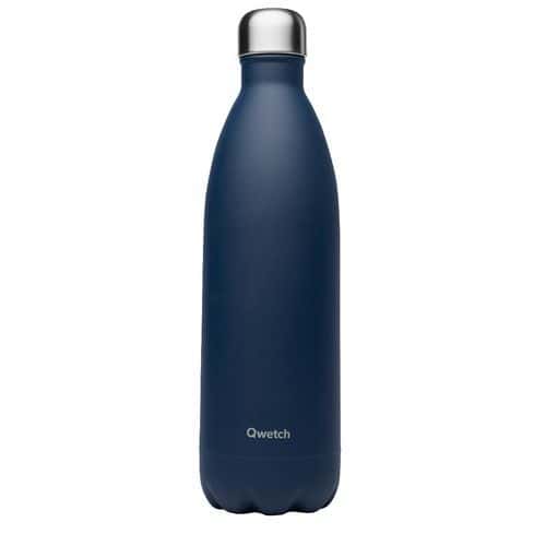 Thermosfles 1 l blauw Garnite - Qwetch