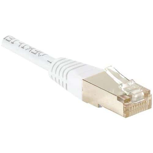 Netwerkkabel RJ45 CAT 6 F/UTP wit 3 m