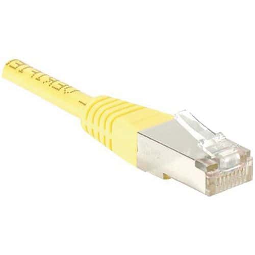 Netwerkkabel RJ45 CAT 6 F/UTP geel 3 m