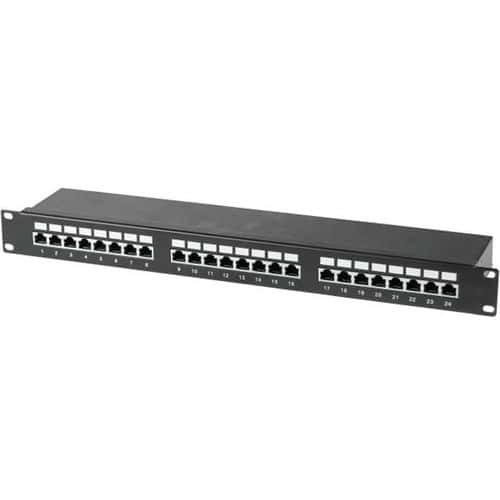 Panneau 19 1U 24 ports CAT5e stp