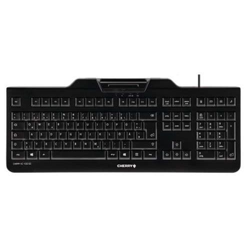 Clavier à terminal carte puce KC-1000 SCUSB noir AZERTY (BE)